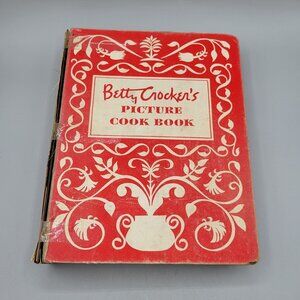 1950s Betty Crockers Picture Cook Book Ring Binder Extra Handwritten Recipes
